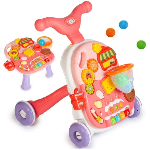 Premergător 4 în 1 cu Masă de Activități