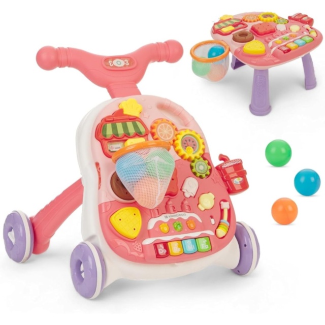 Premergător 4 în 1 cu Masă de Activități