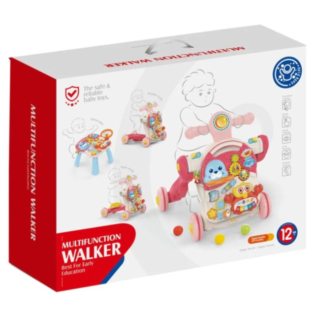 Premergător 4 în 1 cu Masă de Activități