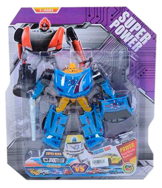 Robot Transformabil în Mașină de Poliție | image