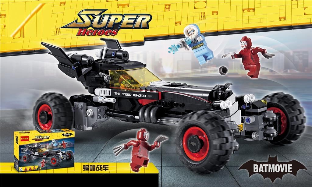 Set de Construcție The Batmobile, Batman, 587 detalii