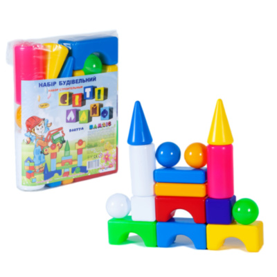 Set de Construcție cu Forme Geometrice Colorate | image