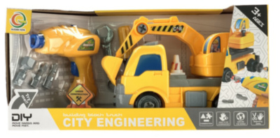 Mașina de Construcție Demontabilă cu Bormașină Electrică, Burghiuri și Accesorii  | image