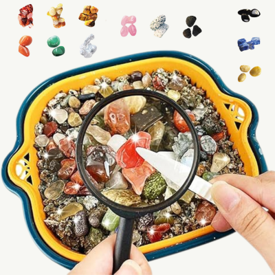 Set educativ de excavație „Arheologul - Aventura Descoperirii Aurului” | image