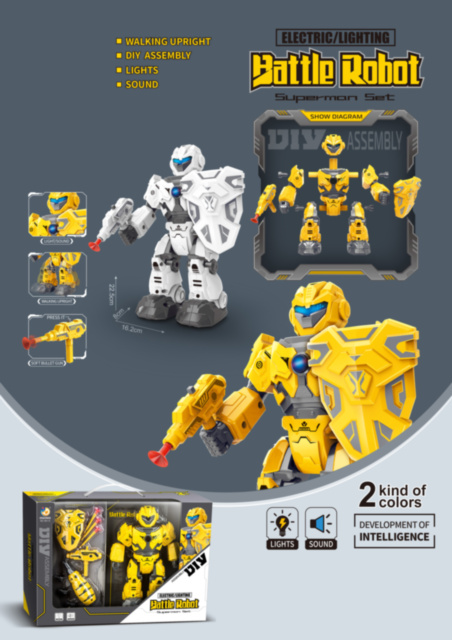 Robot Electric Dezasamblabil care Merge