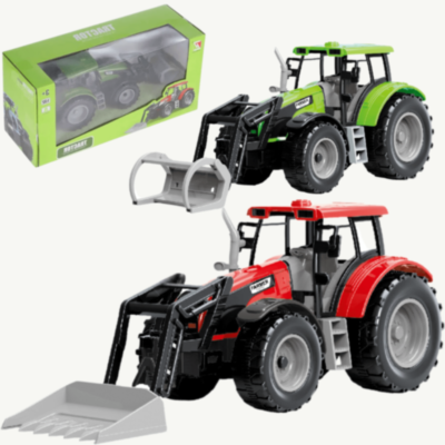 Tractor de Jucărie cu Cupă Frontală (culoare aleatorie) | image