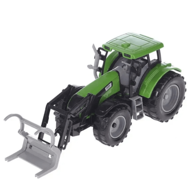 Tractor de Jucărie cu Cupă Frontală (culoare aleatorie)