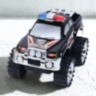 Mașină de Poliție Off-Road cu Roți Mari pentru Copii (culoare aleatorie)