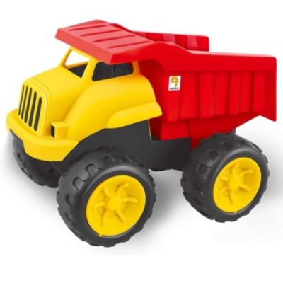 Camion basculant cu inerție, roți mari pentru copii | image