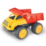 Camion basculant cu inerție, roți mari pentru copii
