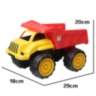 Camion basculant cu inerție, roți mari pentru copii