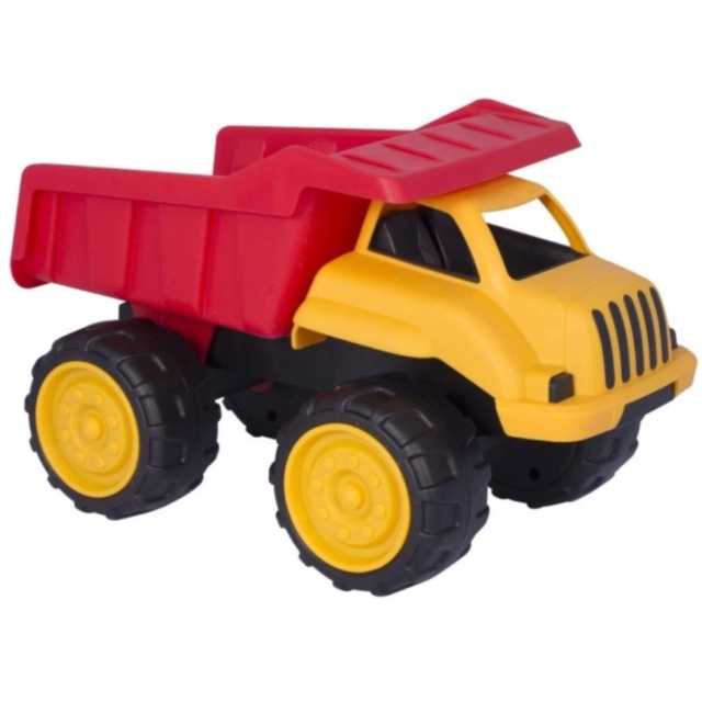 Camion basculant cu inerție, roți mari pentru copii