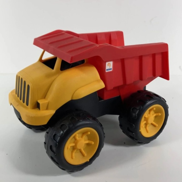 Camion basculant cu inerție, roți mari pentru copii