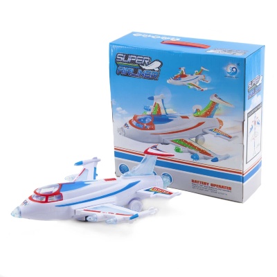 Avion care ocolește obstacole, emite lumini și sunete | image