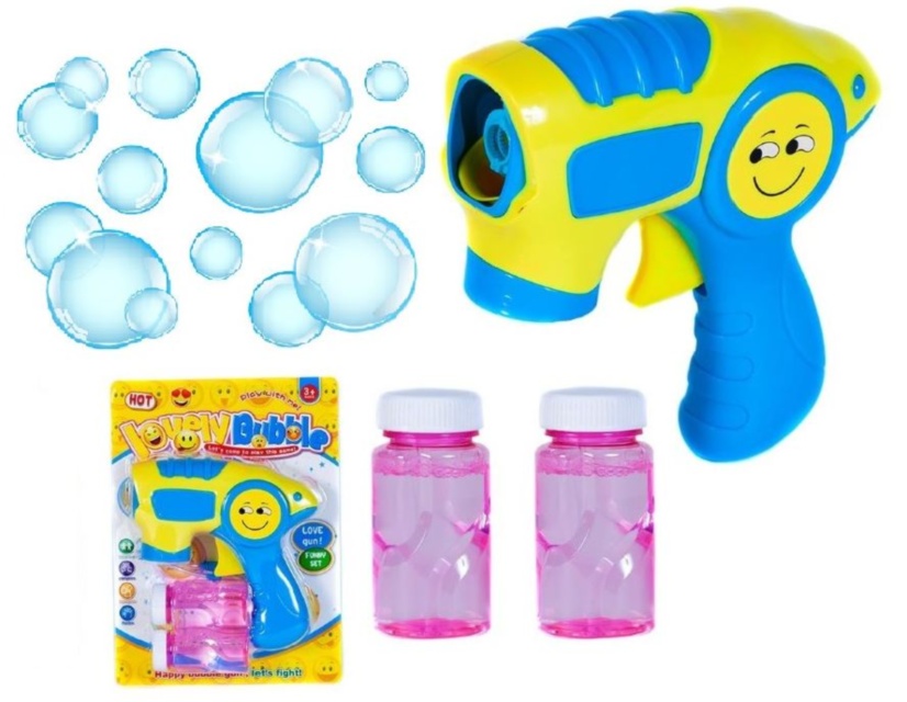 Pistol de Suflat Baloane de Săpun cu o Rezervă