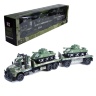 Mega Camion Militar cu Trailer și 2 Tancuri, 96cm 