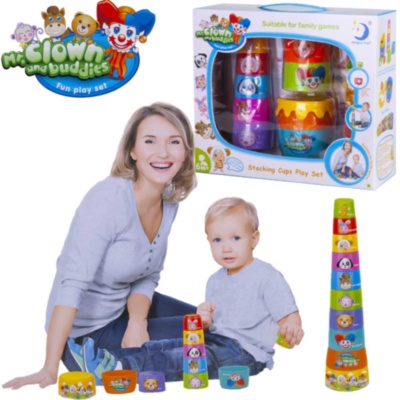 Piramida  Potrivește Cupele cu Stivuitor de Figuri | image