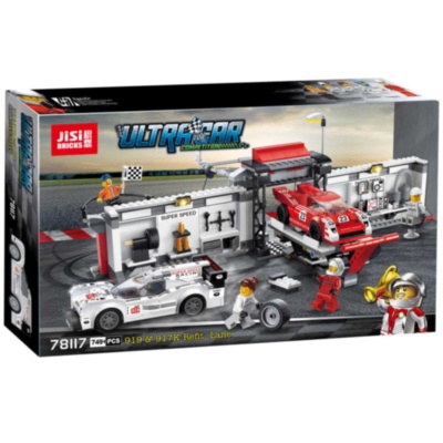 Speed Champions Porsche 919 Hybrid si 917K Pit Lane, set Construcție 749 det. | image