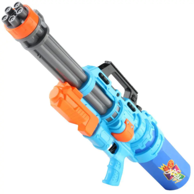 Super Pistol cu Apă de 69 cm, Capacitate Mare (culoare aleatorie)