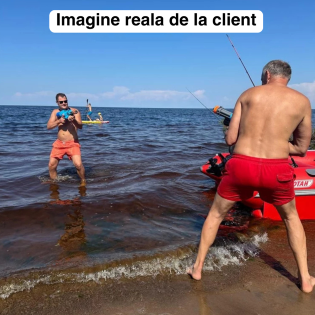 Super Pistol cu Apă de 69 cm, Capacitate Mare (culoare aleatorie)