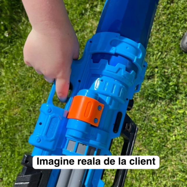 Super Pistol cu Apă de 69 cm, Capacitate Mare (culoare aleatorie)