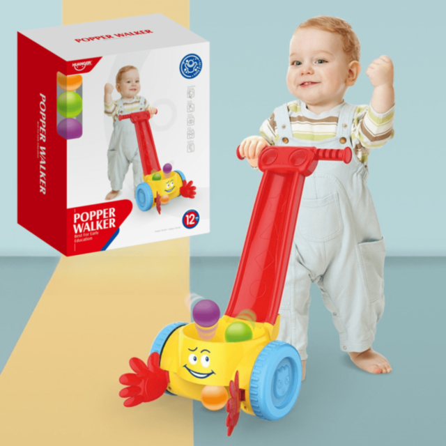 Ajutător de Mers pentru Copii cu Bile Colorate