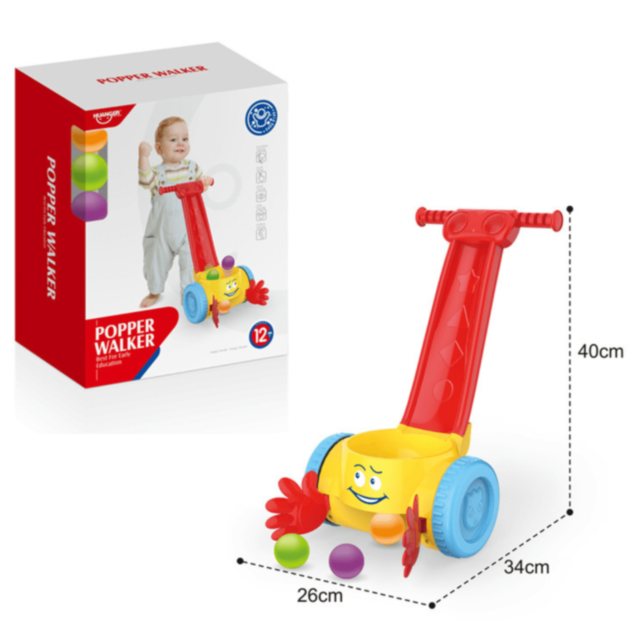 Ajutător de Mers pentru Copii cu Bile Colorate