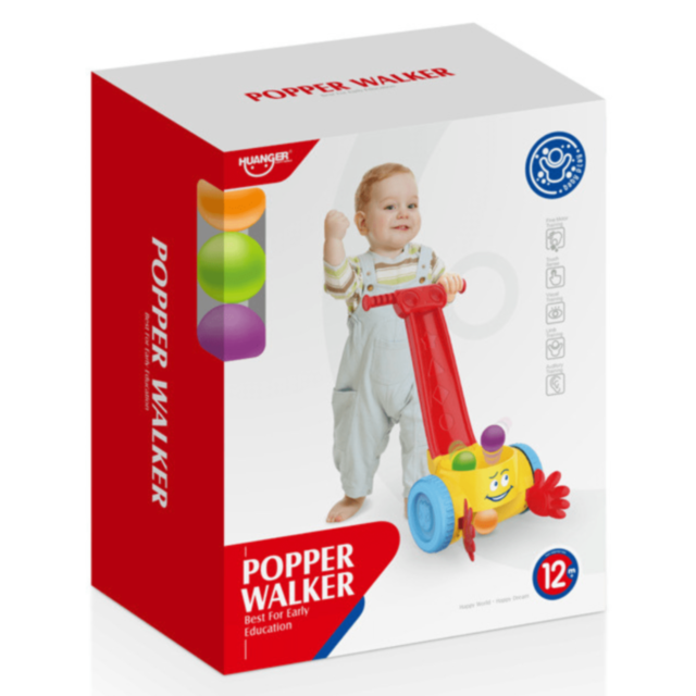 Ajutător de Mers pentru Copii cu Bile Colorate