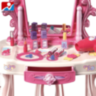 Masă Machiaj Jucărie cu Oglindă și Accesorii