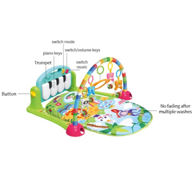 Centru De Joacă Muzical cu Pian pentru Bebeluși