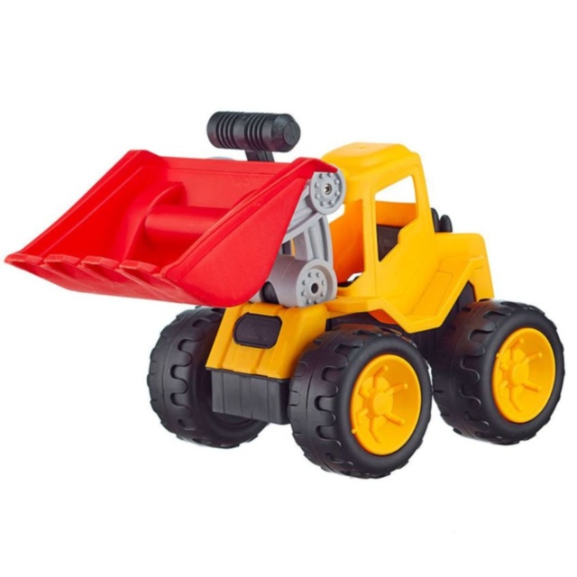 Excavator cu braț mobil pentru copii, jucărie construcții