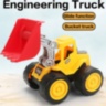 Excavator cu braț mobil pentru copii, jucărie construcții