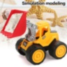 Excavator cu braț mobil pentru copii, jucărie construcții