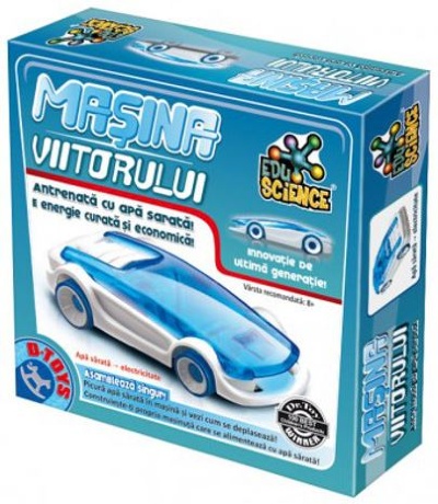 Mașina Viitorului antrenată cu apă sărată  joc EduScience | image