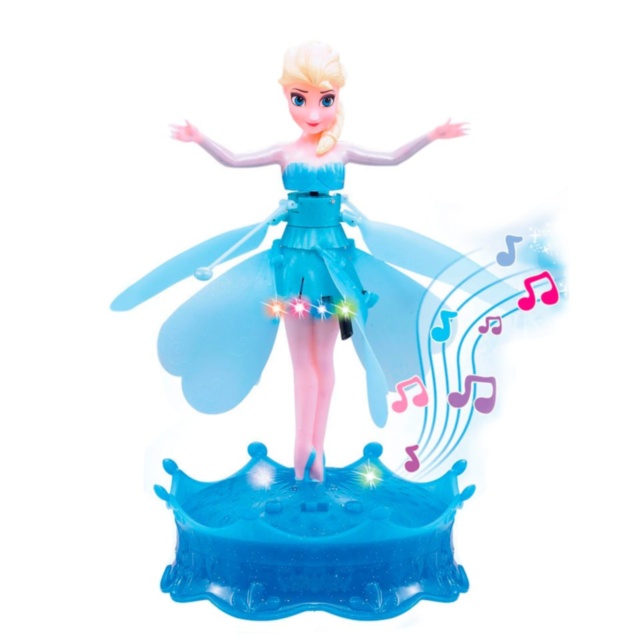 Elsa Zburătoare cu Senzor și Luminițe