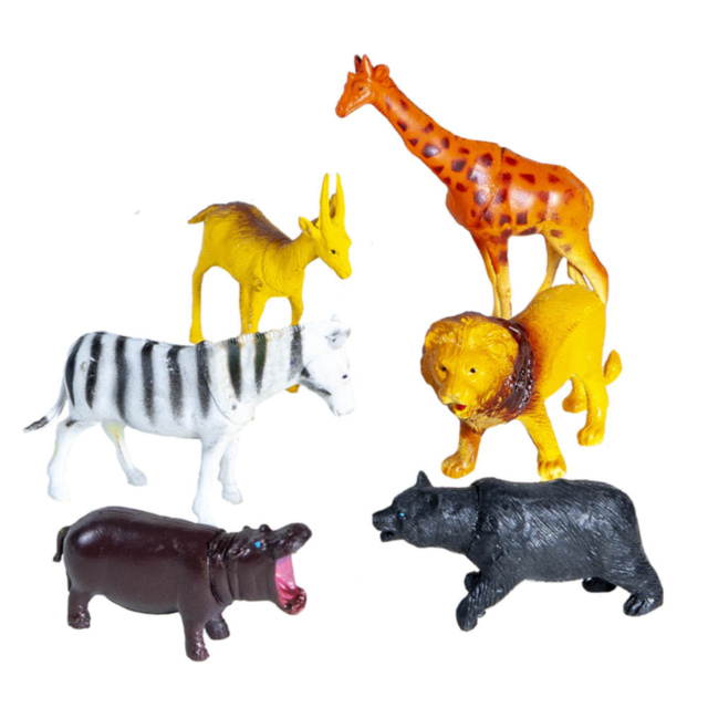 Set 6 Animale din Junglă