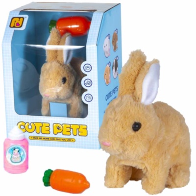 Iepurașul de Pluș care Sare, se Mișcă și Emite Sunete Realiste  | image