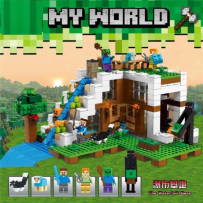 Set Minecraft, Baza de la Cascadă, 729 piese | image