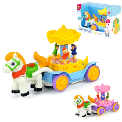 Caleașcă Muzicală cu Căluț care Merge, Sunete și Lumini | image