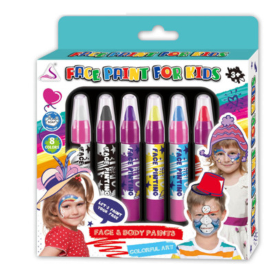 Set 6 Creioane Colorate pentru Fată și Corp | image