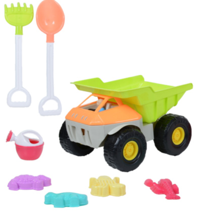 Mega Camion cu 7 Accesorii de Nisip, 34cm | image