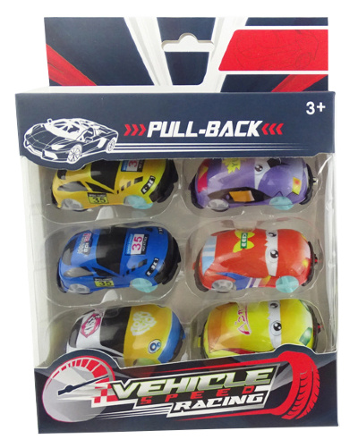 Set 6 Mașinuțe Pull Back Asortate | image
