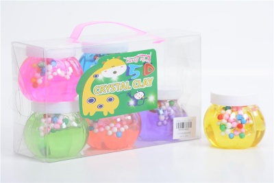 Slime, set 6 Borcănașe Multicolore | image