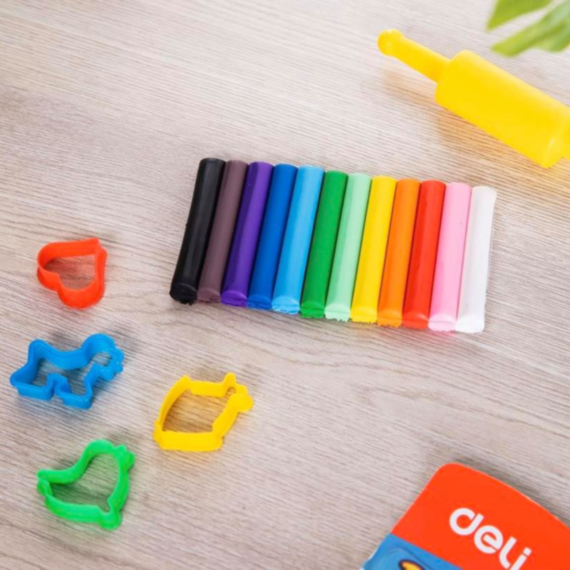 Set Plastilină Colorată cu Forme și Accesorii