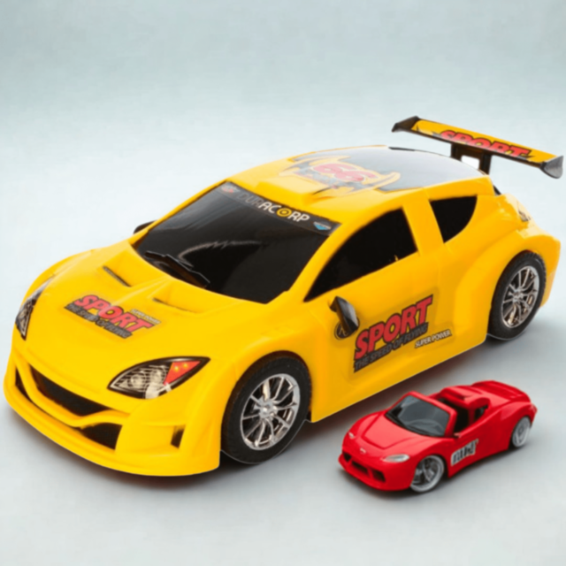 1buc. Mașinuță Sport cu Mecanism Inerțial (culoare aleatorie)