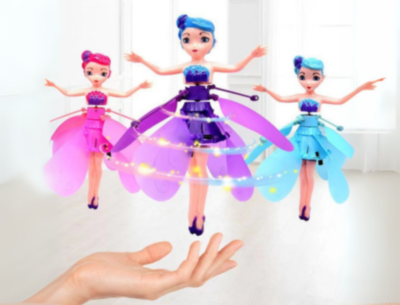 Păpușă Zburătoare Fairy cu Încărcare USB (culoare aleatorie) | image