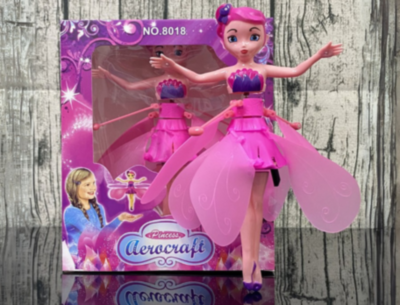 Păpușă Zburătoare Fairy cu Încărcare USB (culoare aleatorie) | image