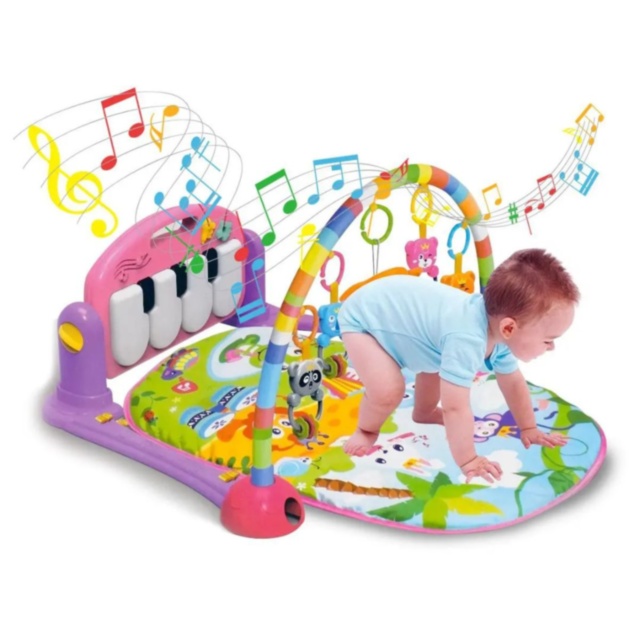 Centru de Joacă Muzical cu Pian pentru Bebeluși