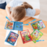 1buc. Carte Magică de Colorat Reutilizabilă cu Apă (model aleatoriu) 