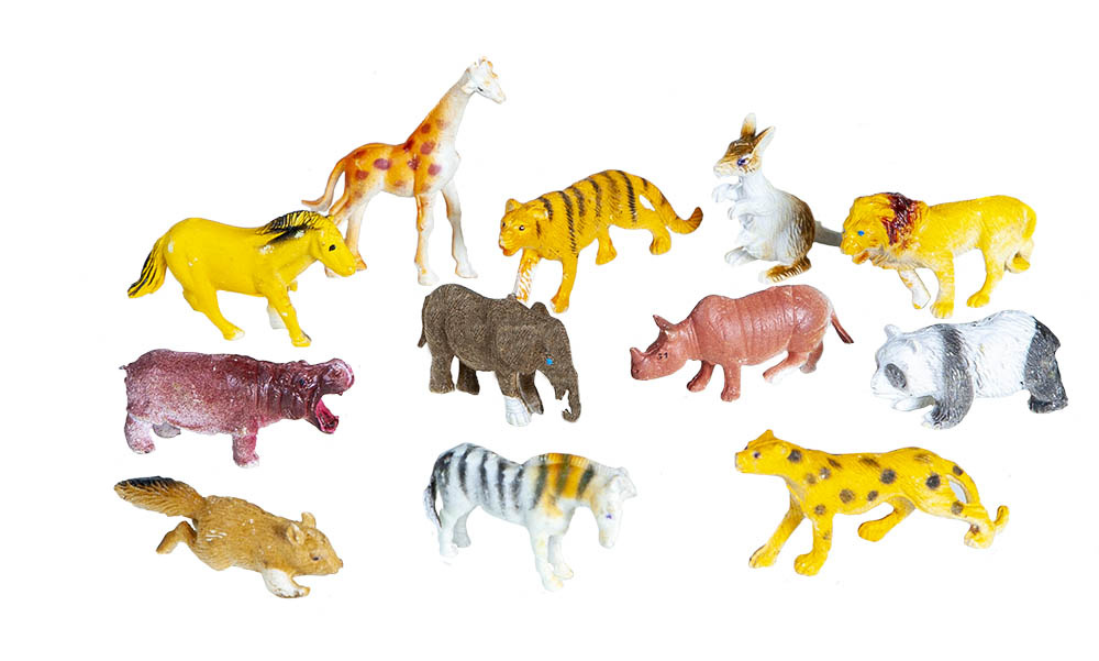 Set Mini 12 Animale din Junglă